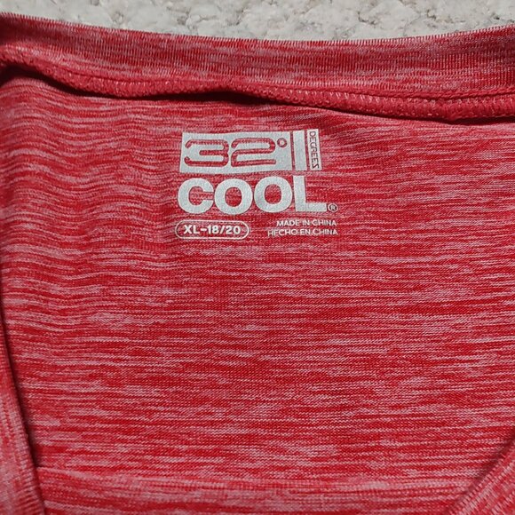 32 Degrees Cool Active Tee XL 18/20 - Picture 3 of 8